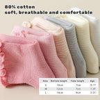 6 Pairs Toddler Ruffle Socks for Girls - Image 5