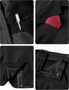 A&J DESIGN Boys 7-Piece Formal Suit Ring Bearer Outfit - Image 5