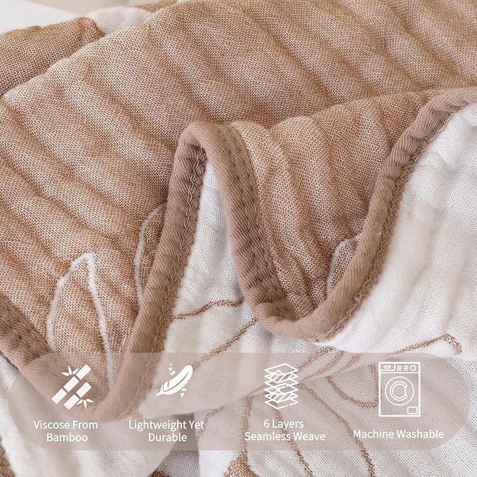 Ultra-Soft Muslin Baby Blanket - Image 3