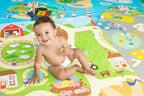 Baby Care Play Mat 73’’ x 49’’ Original One-Piece Reversible Rollable - Image 6