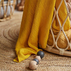 Knitted Organic Cotton Baby Blanket- Swaddle Blanket - Image 5