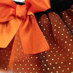 Baby Girl Holiday Outfit 4-Piece Set – Long Sleeve Bodysuit, Tutu Skirt & - Image 5