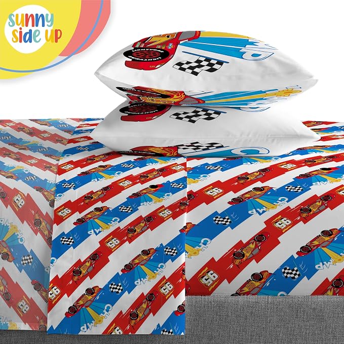 Disney Pixar Cars Lightning McQueen Full Comforter Set - Image 5