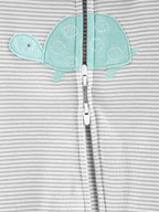 Simple Joys by Carter's Baby Neutral 2-Pack Cotton Footed Sleep and Play - Image 3