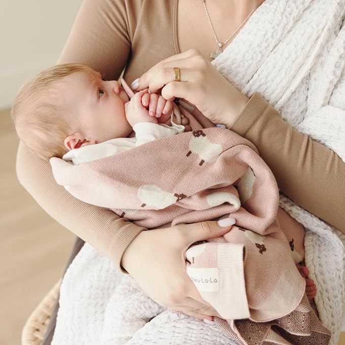 Luxury Knit Baby Receiving Blanket - Image 8