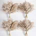 40 PCS Nature Pampas Grass Bouquet Decor by Unknown