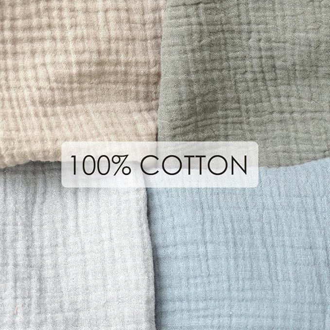 Muslin Nursing Covers for Breastfeeding, Privacy Breast Feeding Cover - Image 2