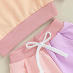 Fernvia Toddler Baby Girl Clothes 3 6 9 12 18 24 Months Fall Outfits Solid Long - Image 8
