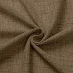 Tollpiz Short Linen Tier Curtains Rod Pocket Semi Sheer Half Kitchen Curtain - Image 9