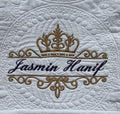 Personalized Baby Blanket Baby Quilt Monogrammed Blankets by OllieByBeebz