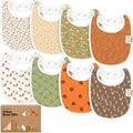8-Pack Organic Baby Bibs for Boys, Girls by KeaBabies