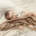 Heritage Knit Organic Cotton Baby Swaddle Blanket - Image 8