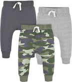 Gerber Baby-Boys Toddler 3-Pack Jogger Pants by Gerber