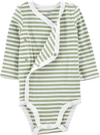 Simple Joys by Carter's unisex-baby 4-pack Side Snap Bodysuit - Image 2