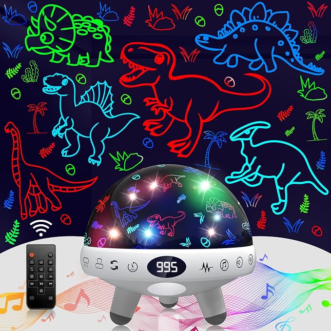 YACHANCE Dinosaur Night Light Projector by YACHANCE