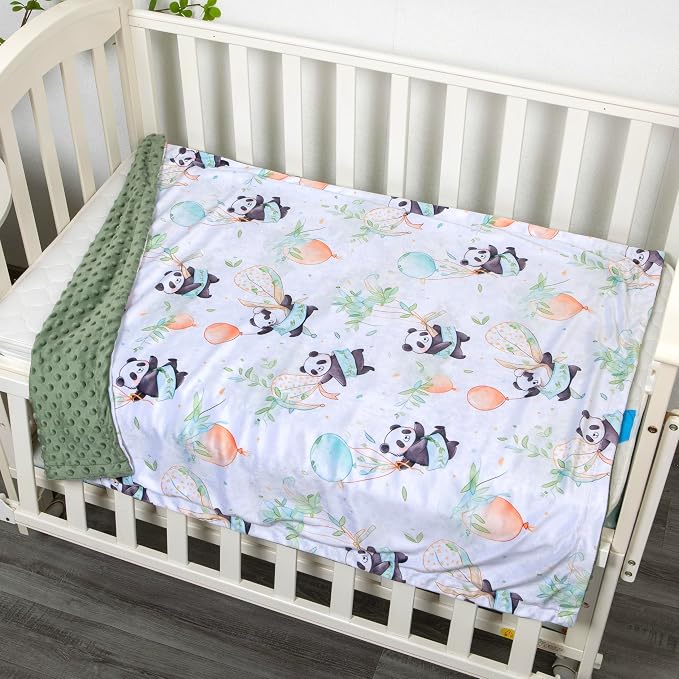 Baby Blanket for Boys Girls Soft Minky - Image 2