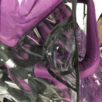 Rain Cover for Double Stroller, Universal Size Weather Shield for Side by Side - Image 5