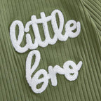 Fernvia Newborn Baby Boy Clothes Letters Print Bodysuit 3 6 9 12 18 Months Long - Image 4