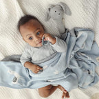 Knit Baby Swaddle Blanket - Image 8