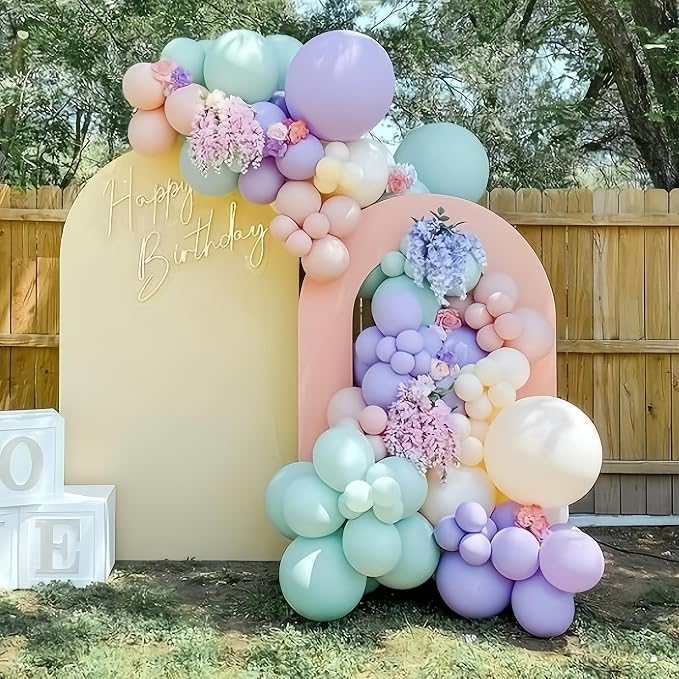 95pack Pastel Balloons Different Size 18/12/10/5 Inch Pastel Balloon Garland - Image 3
