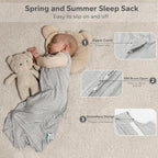 Rayon Made from Bamboo Sleep Sack, 0.5 TOG Wearable Blanket Baby, Sleep Sack - Image 4
