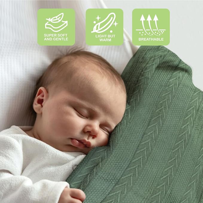Organic Cotton Baby Blanket - Image 7