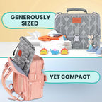 Portable Changing Pad for Baby Shower Gifts & New Mom Gifts, Travel Diaper - Image 7