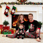 Awoscut Christmas Family Matching Pajamas Christmas Pjs Holiday Nightwear - Image 5