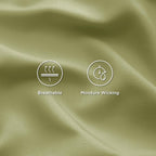 Bedsure Queen Sheet Set, Rayon Derived from Bamboo, Cooling Sheets, Breathable - Image 4