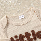 GRNSHTS Newborn Baby Boy Romper Coming Home Outfits Letter Print Bodysuit - Image 4