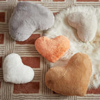 EastTree Heart Pillows, Khaki Heart Shaped Pillows, Love Throw Pillows Gifts - Image 6