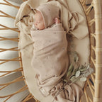 Organic Unisex Pointelle Receiving Swaddle Blanket - Image 7