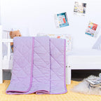 NTBAY Down Alternative Toddler Comforter, Lightweight and Warm Solid Color Baby - Image 5