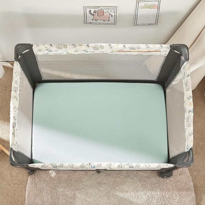 TILLYOU Mini Crib Fitted Sheets - Image 7