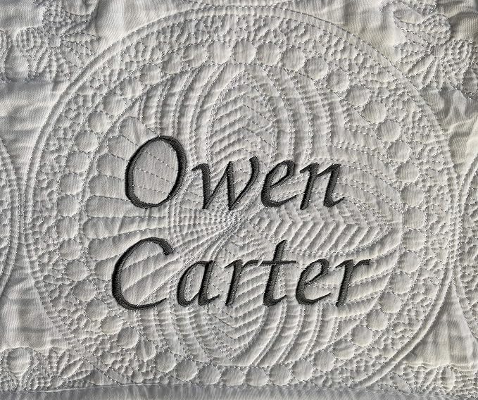Personalized Baby Blanket Baby Quilt Monogrammed Blankets by OllieByBeebz