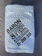 Personalized Baby Blanket Baby Quilt Monogrammed Blankets - Image 9