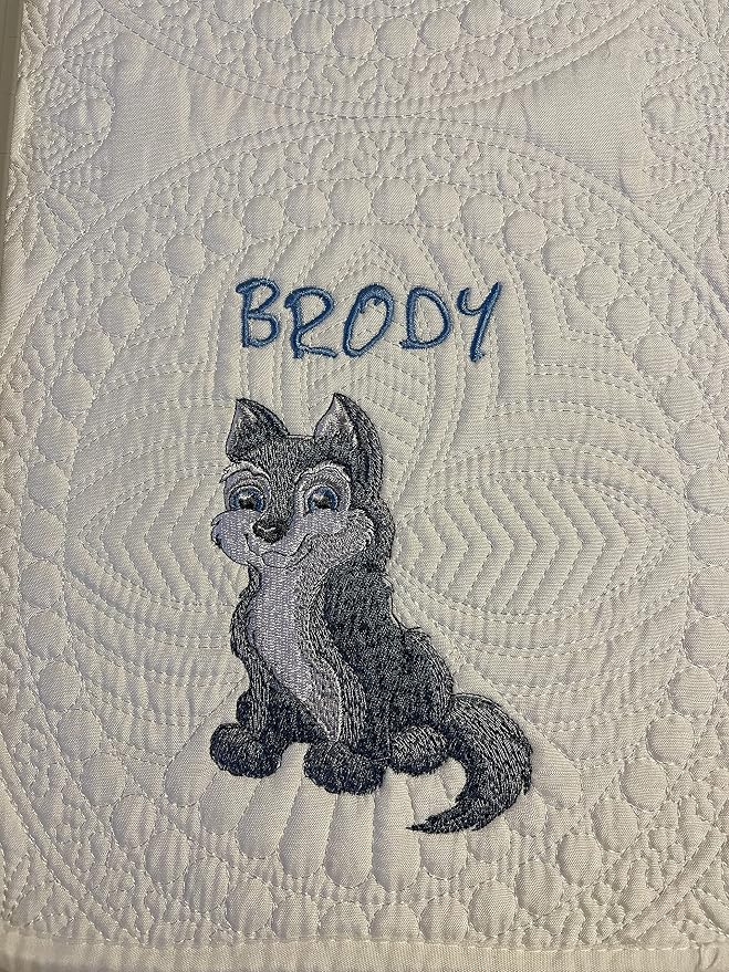 Personalized Baby Blanket Quilt | Monogrammed Blankets by OllieByBeebz