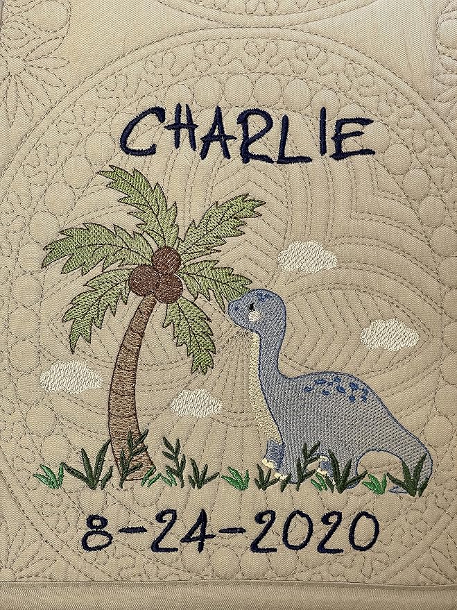 Personalized Baby Blanket Quilt | Monogrammed Blankets - Image 2