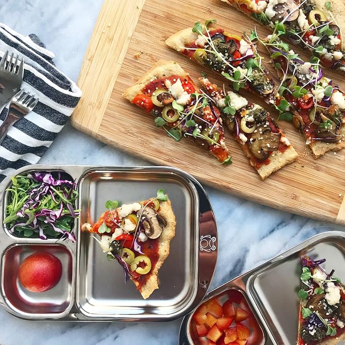 Children's Stainless Steel Divided Plates | Education Series | Premium 304 | - Image 6