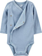Simple Joys by Carter's unisex-baby 4-pack Side Snap Bodysuit - Image 2