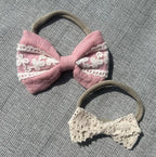 Baby Girl Gift Set, Muslin BoHo Bib - Image 3